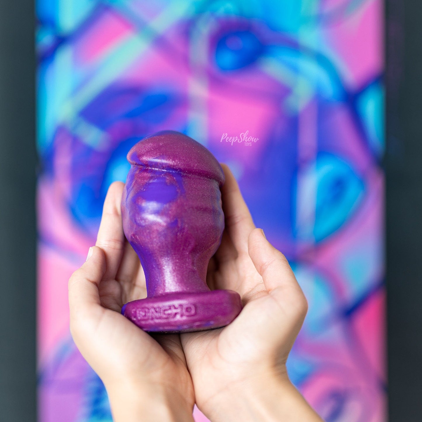 Oxballs Honcho Soft Silicone Butt Plug - Blackberry