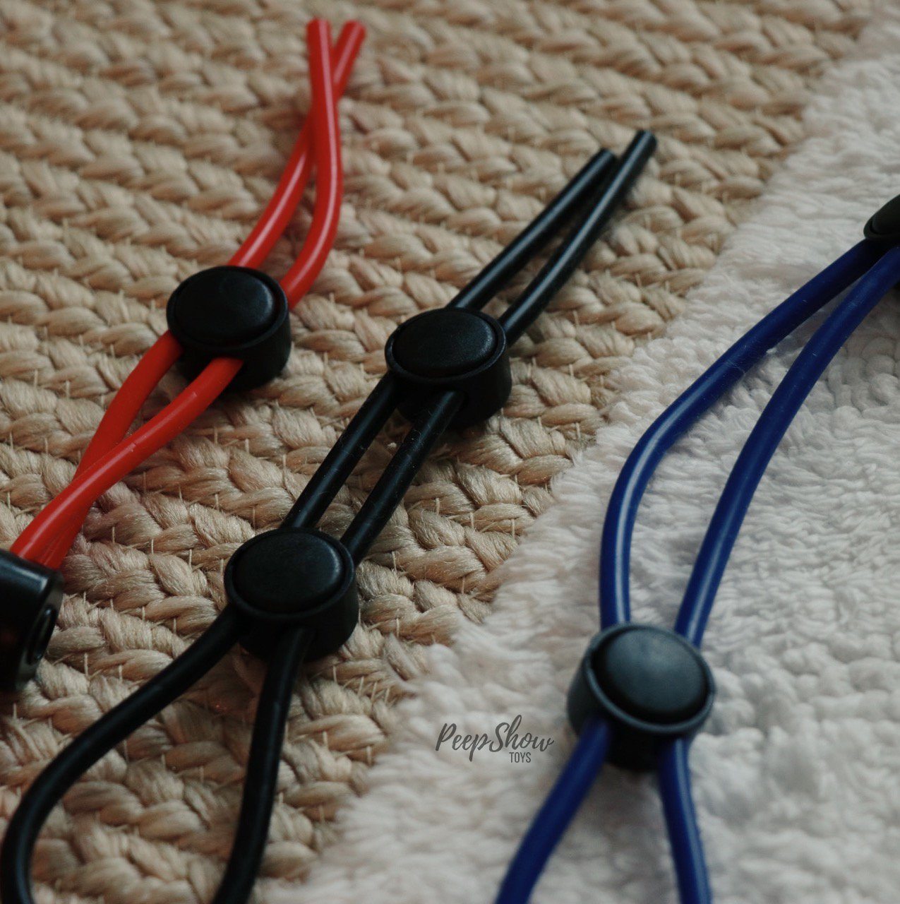 Blush Stay Hard Silicone Double Loop Cock Ring