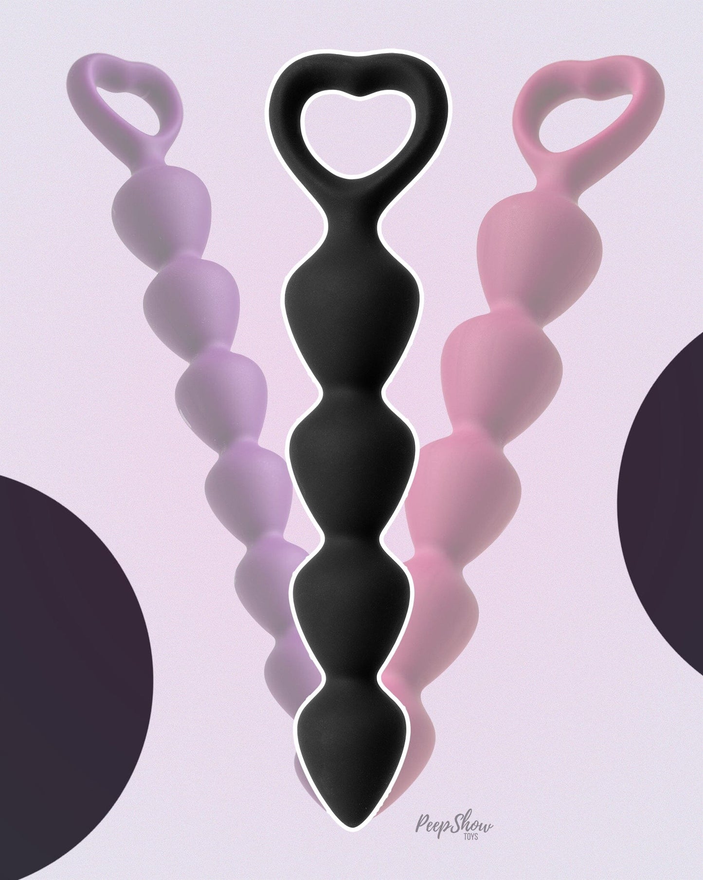 Bing-Bang Silicone Progressive Anal Beads