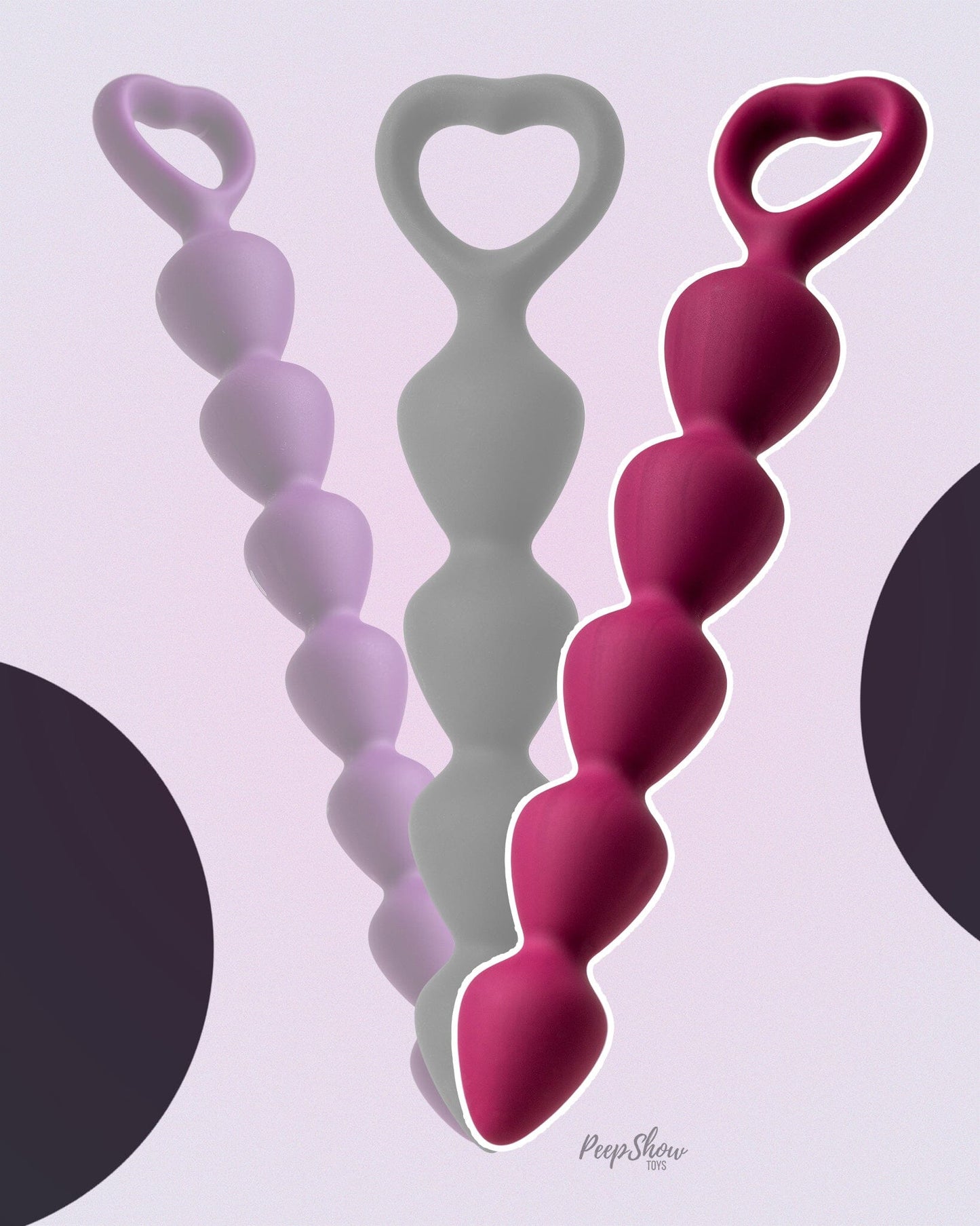 Bing-Bang Silicone Progressive Anal Beads