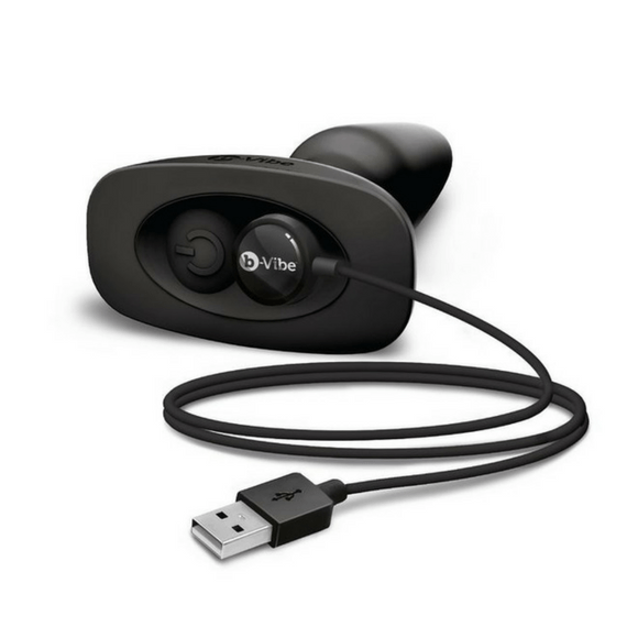 b-Vibe Rimming Plug 2 - Waterproof Remote Control Vibrating Anal Toy