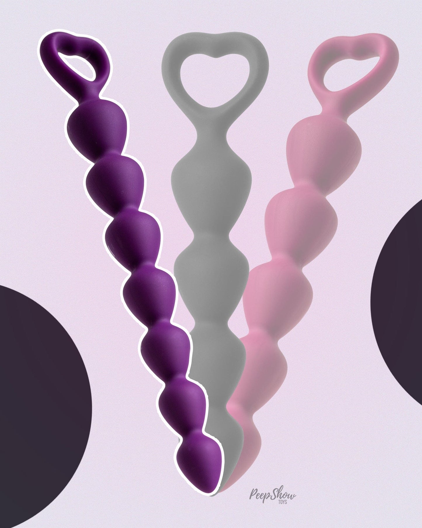 Bing-Bang Silicone Progressive Anal Beads