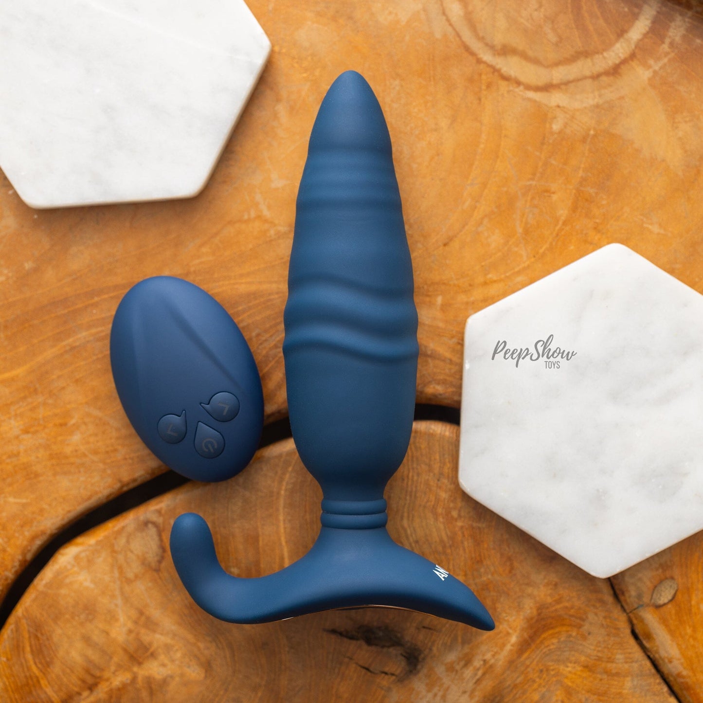 Anos RC Thrusting Butt Plug Vibrator