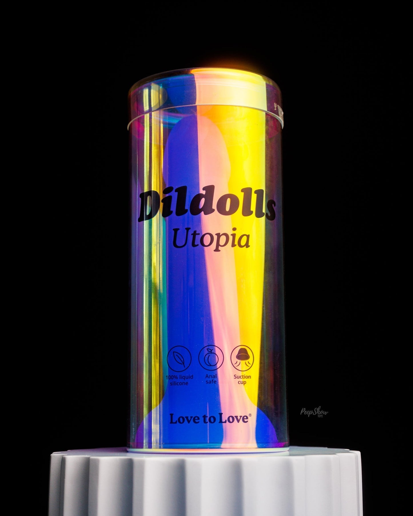 Dildolls Utopia Silicone Suction Cup Dildo