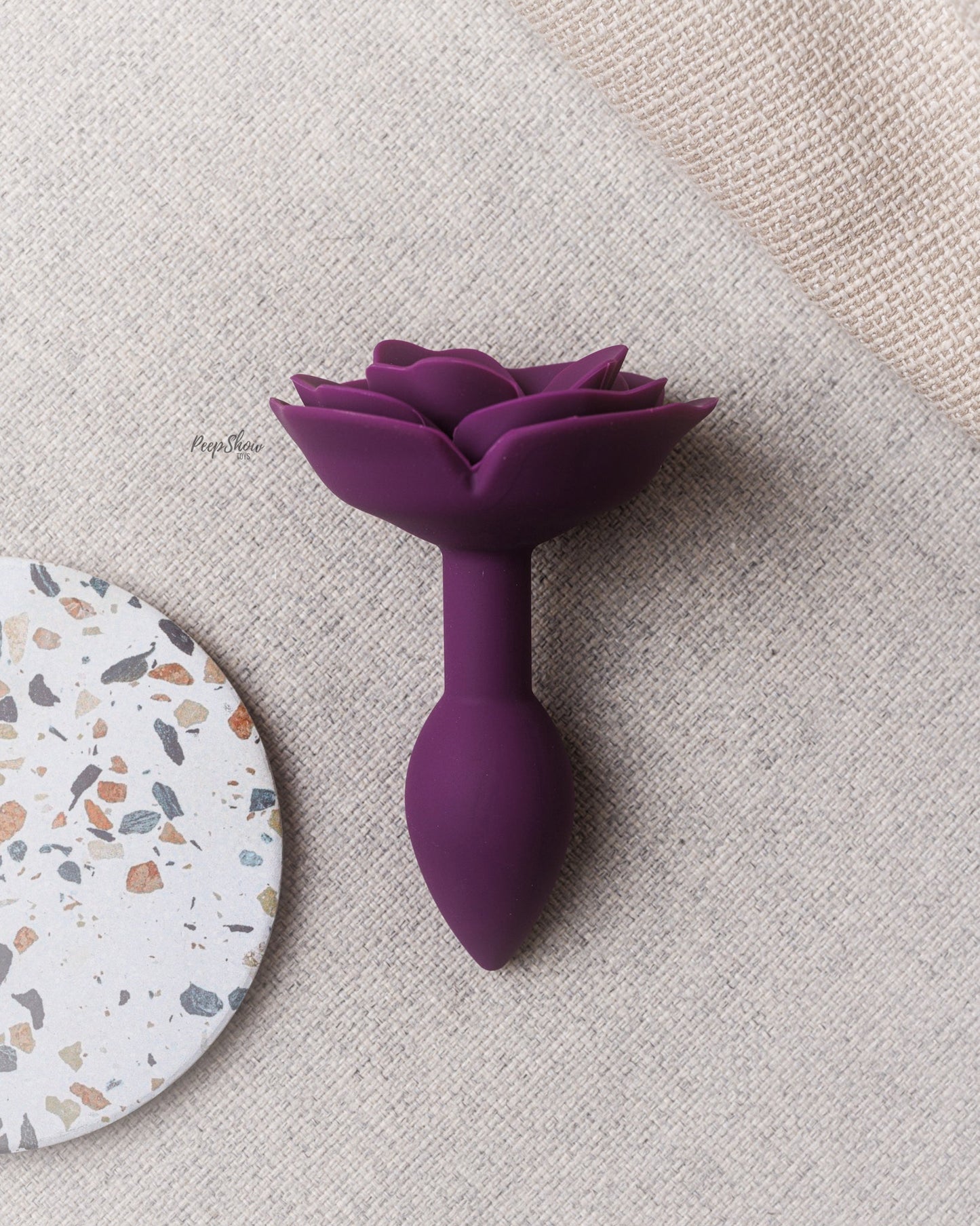 Open Roses Silicone Anal Plug