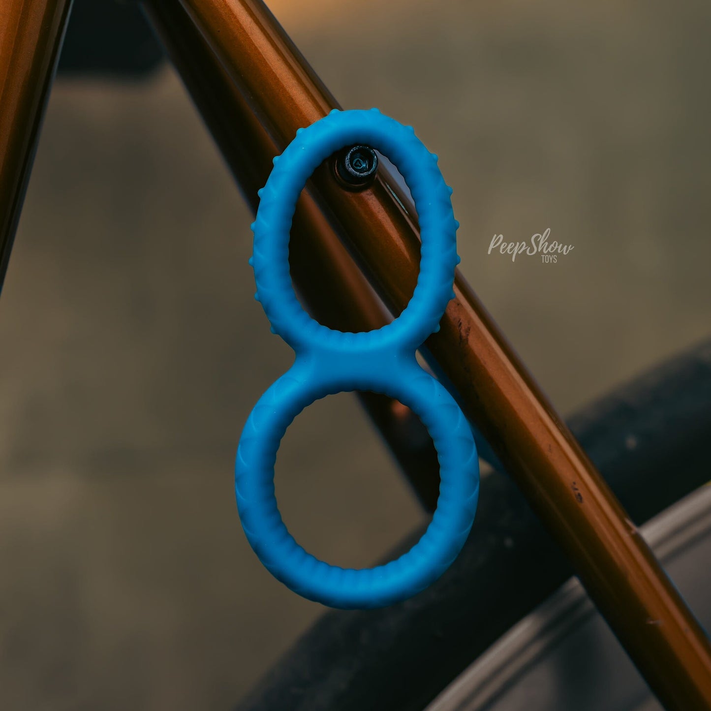 Enigma Ring by Sport Fucker - Dual Cock and Balls Ring, Soft Silicone