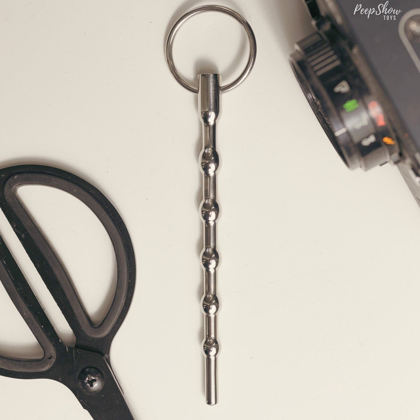 Beaded Urethral Sound, 4.5-Inch Stainless Steel