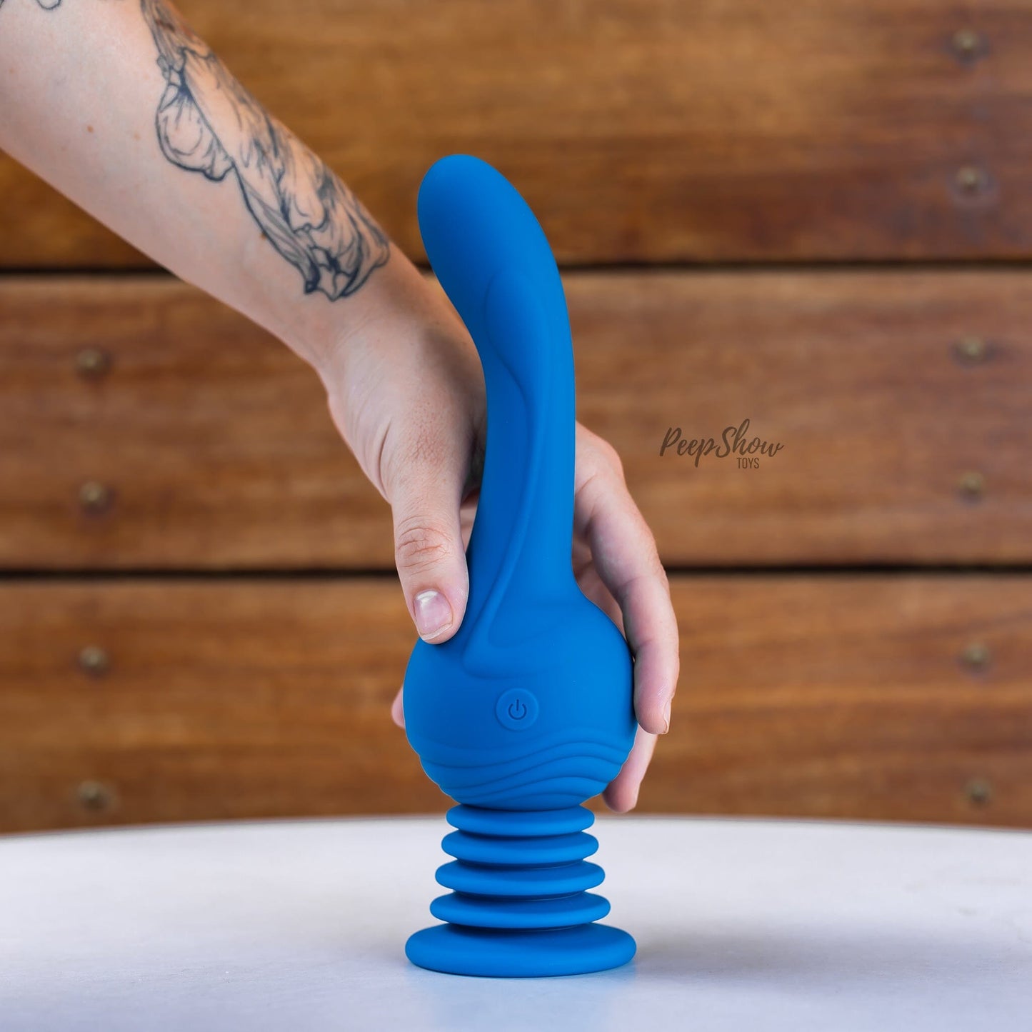 Revolution Earthquake - Super-Speed Gyrating Dildo with Suction Cup