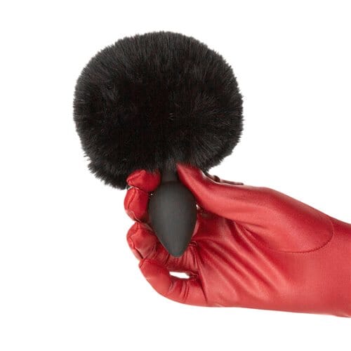 Punishment Bunny Tail Silicone Anal Plug