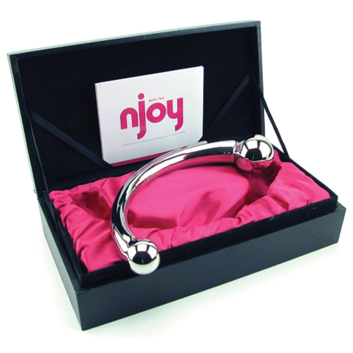 Njoy Pure Wand Double Ended Steel Dildo