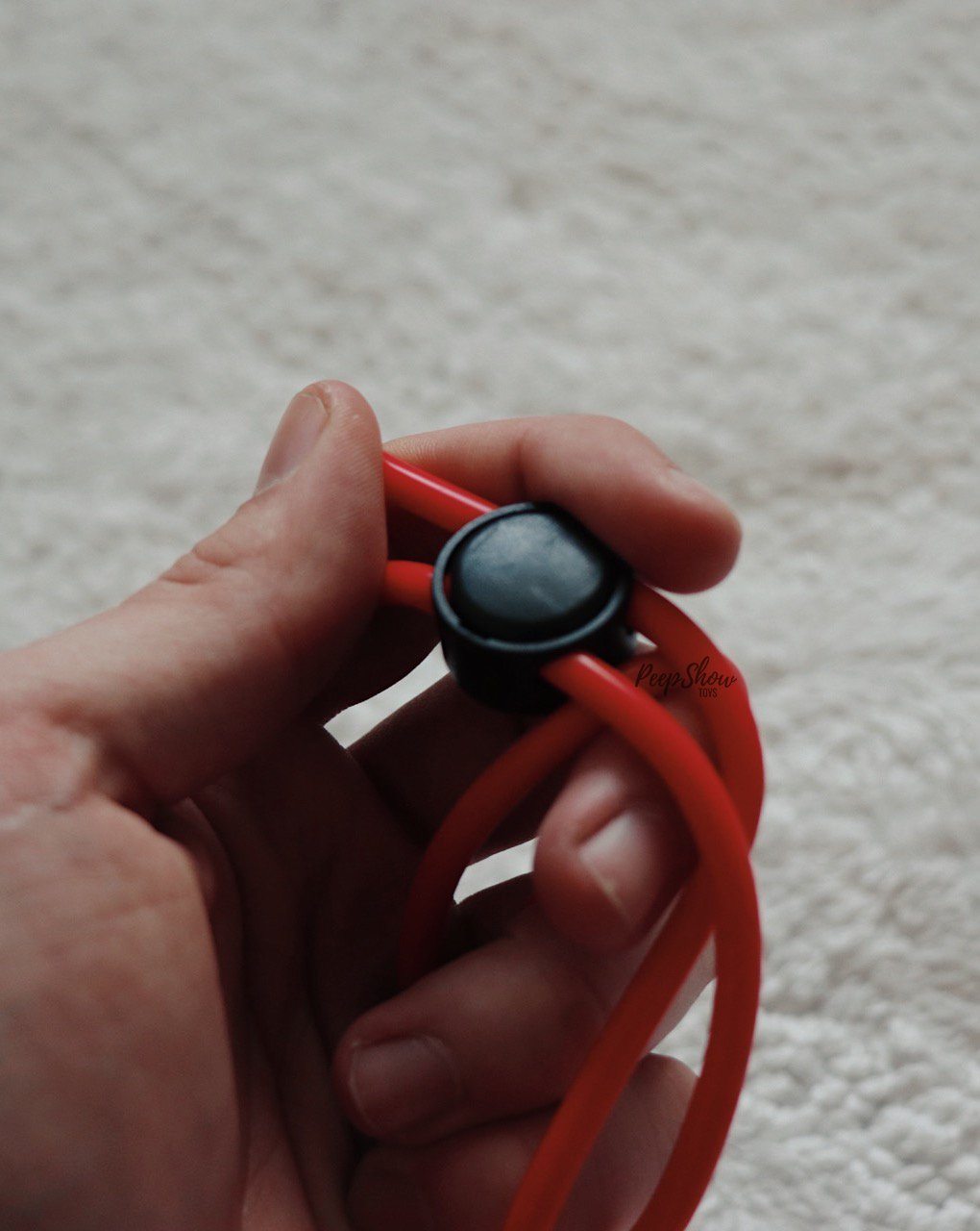 Blush Stay Hard Silicone Double Loop Cock Ring