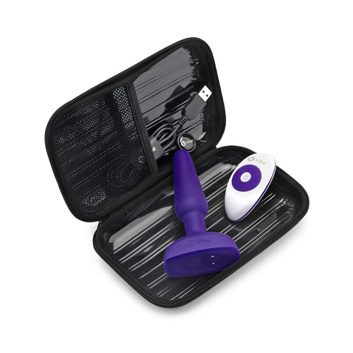 b-Vibe Trio Plug Waterproof Remote Control Vibrating Anal Toy