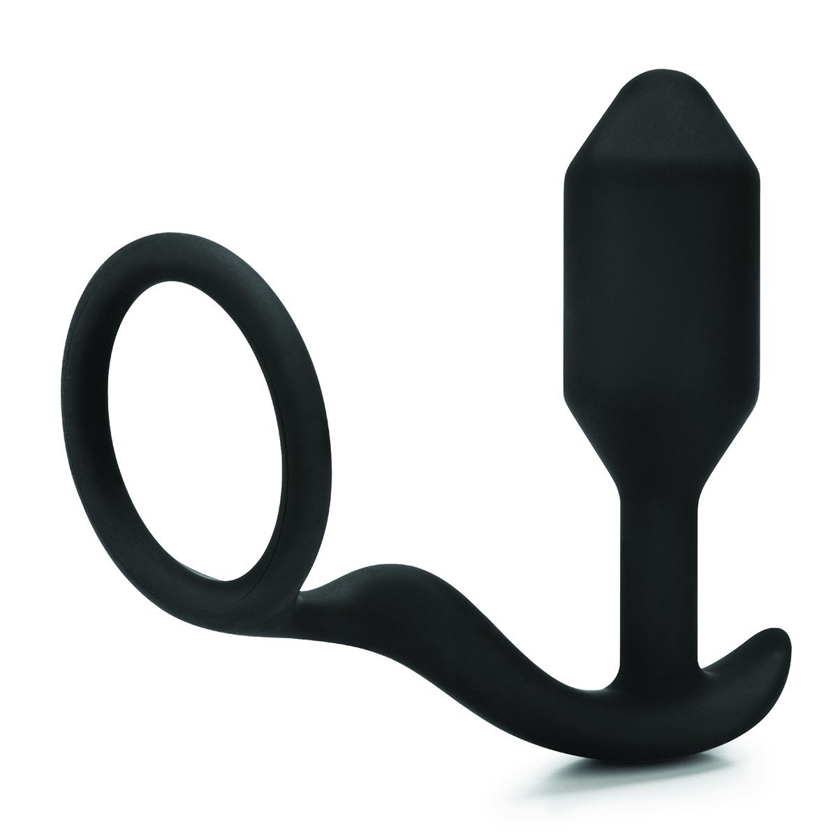 b-Vibe Snug and Tug Weighted Butt Plug + Cock Ring