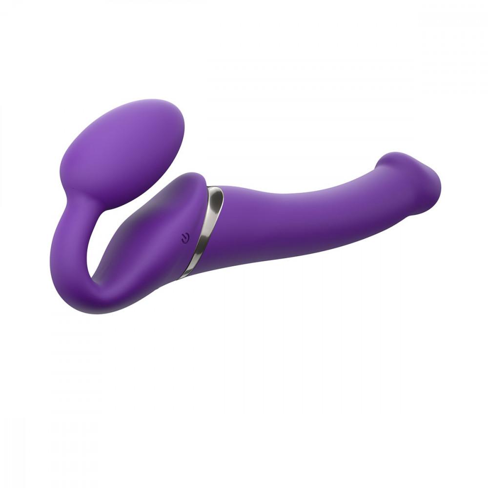 Strap-On-Me Vibrating Bendable Strap-On Dildo with Remote Control