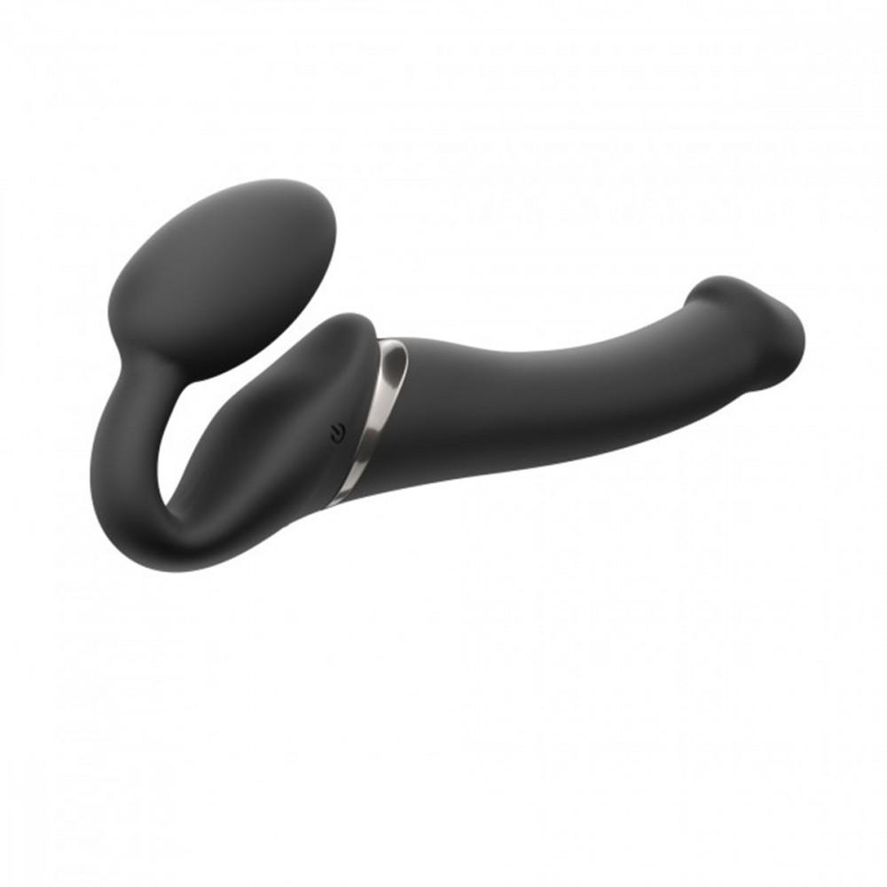 Strap-On-Me Vibrating Bendable Strap-On Dildo with Remote Control