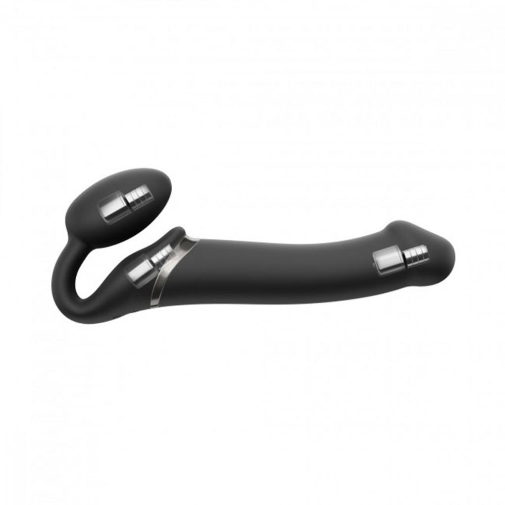 Strap-On-Me Vibrating Bendable Strap-On Dildo with Remote Control