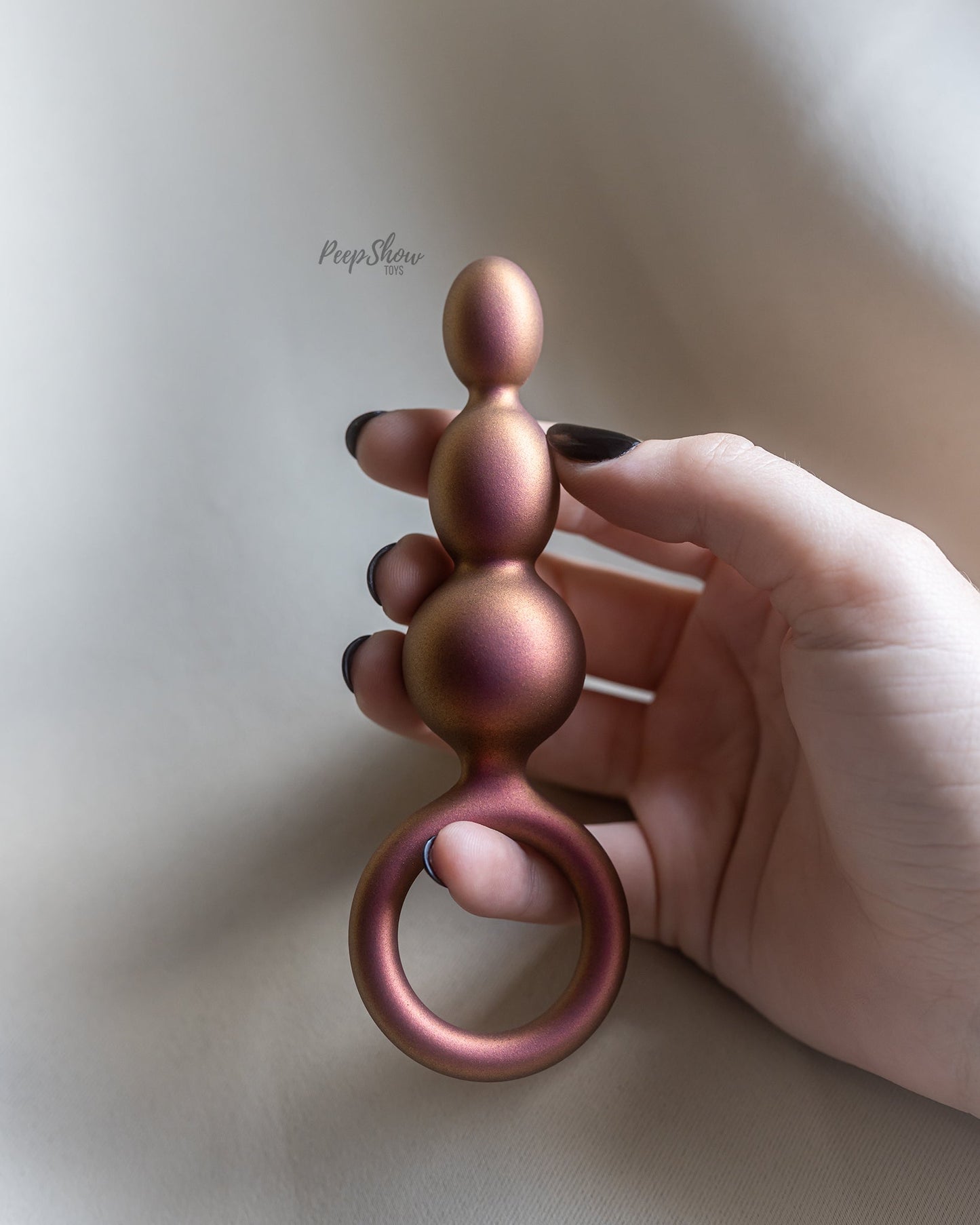 Anal Adventures Matrix Beaded - Silicone Anal Plug