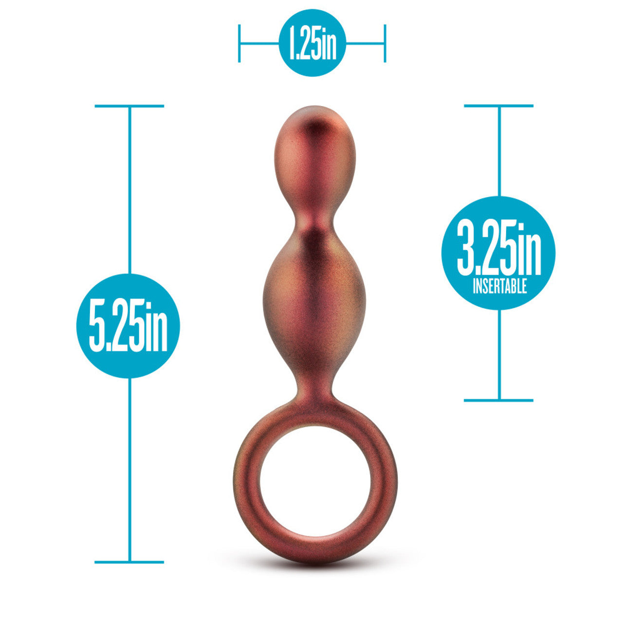 Anal Adventures Matrix Duo - Beaded Silicone Anal Plug