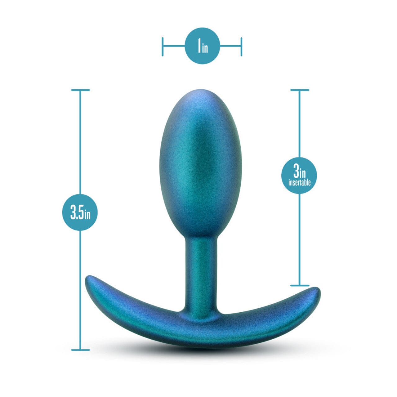 Anal Adventures Nebula Plug with Rolling Ball