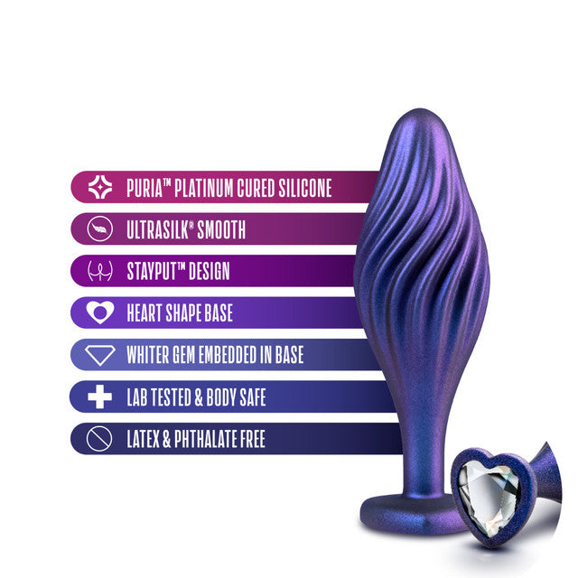 Anal Adventures Matrix Swirling Bling Plug