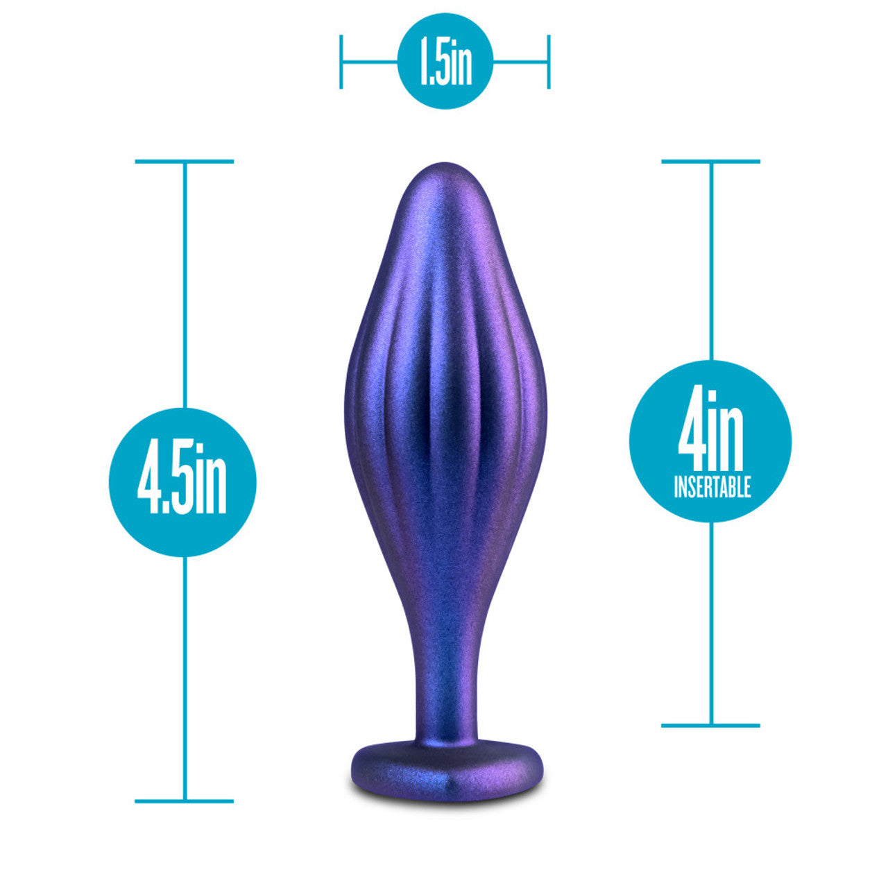 Anal Adventures Matrix Wavy Bling Plug