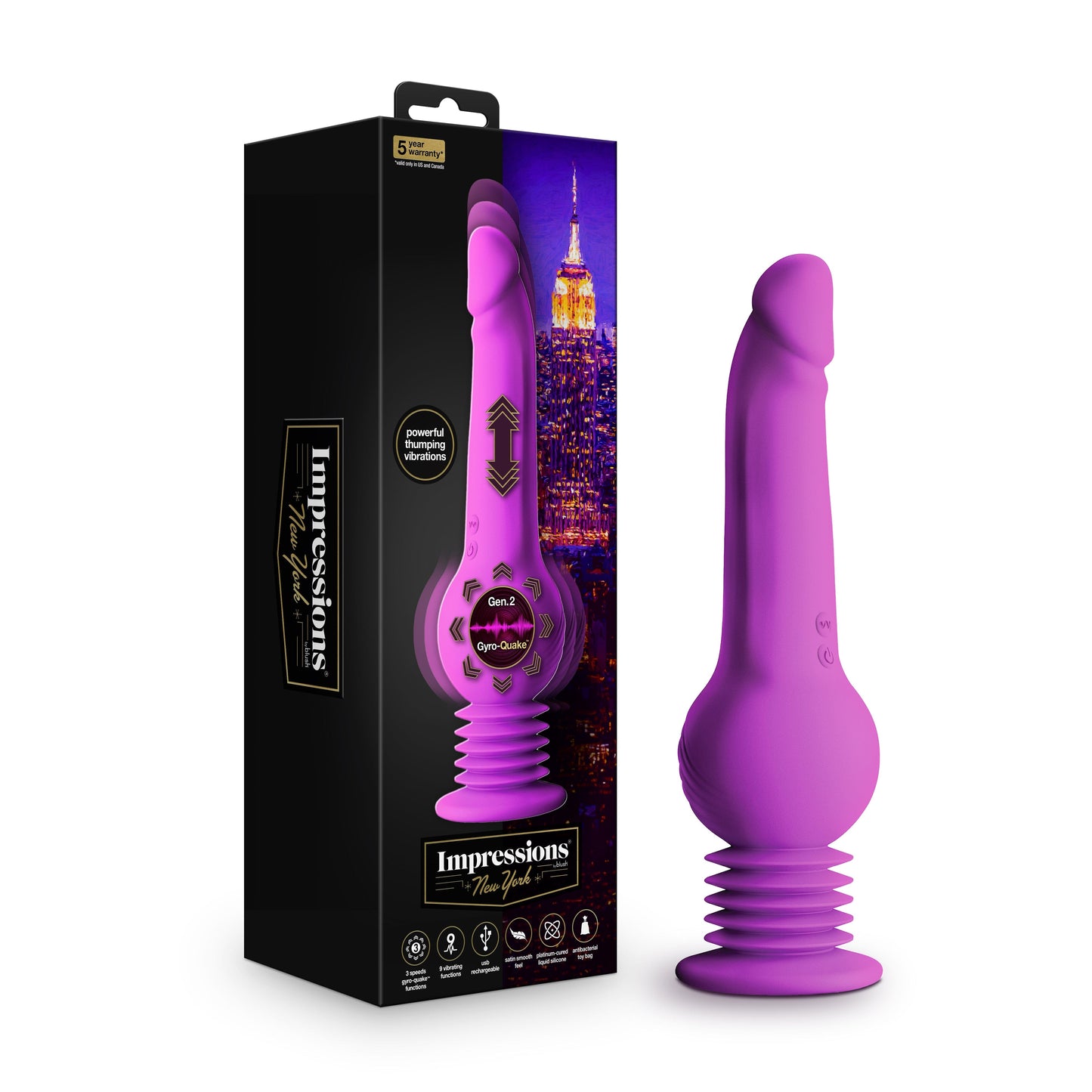 Impressions New York Gyro-Quake Vibrator