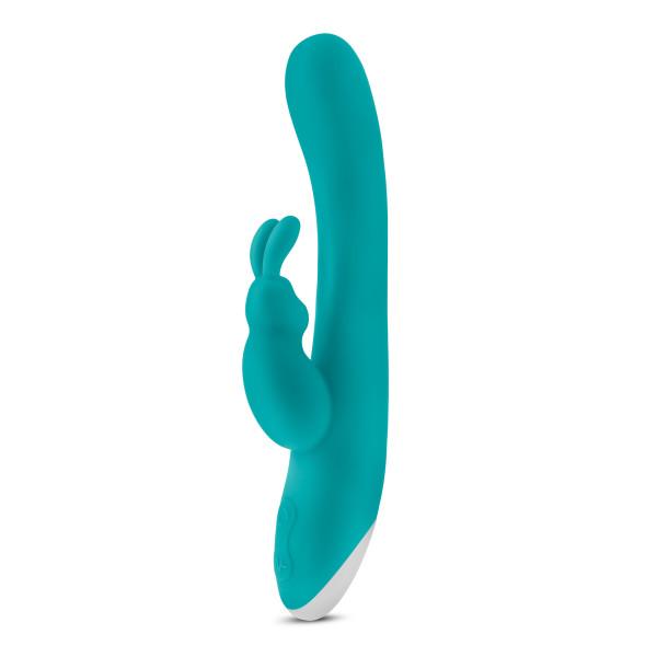 Blush Hop Rave Rabbit Rechargeable Dual Stimulating Vibrator
