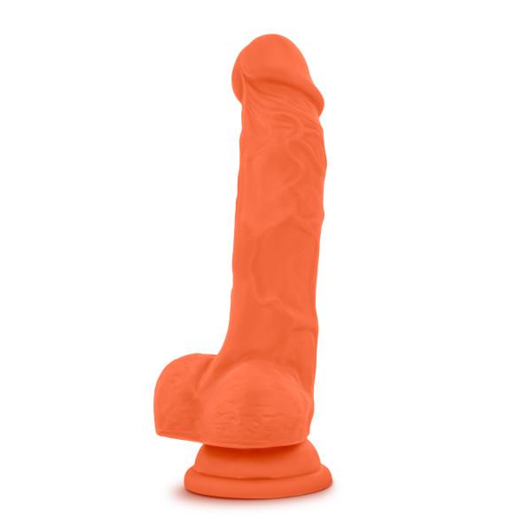 Blush Neo Elite 7.5 Inch Silicone Dual Density Suction Cup Dildo with Balls