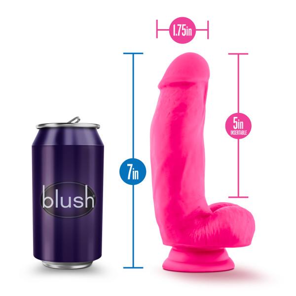 Blush Neo Elite 7 Inch Silicone Dual Density Suction Cup Dildo
