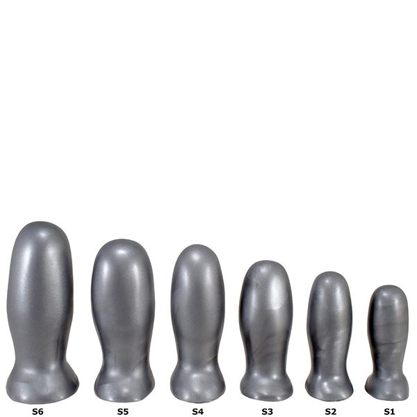 SquarePegToys® Blunt Plug SuperSoft Anal Stretching Plugs 10 Sizes