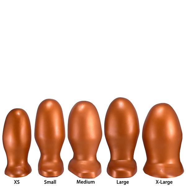 SquarePegToys® Blunt Plug SuperSoft Anal Stretching Plugs 10 Sizes
