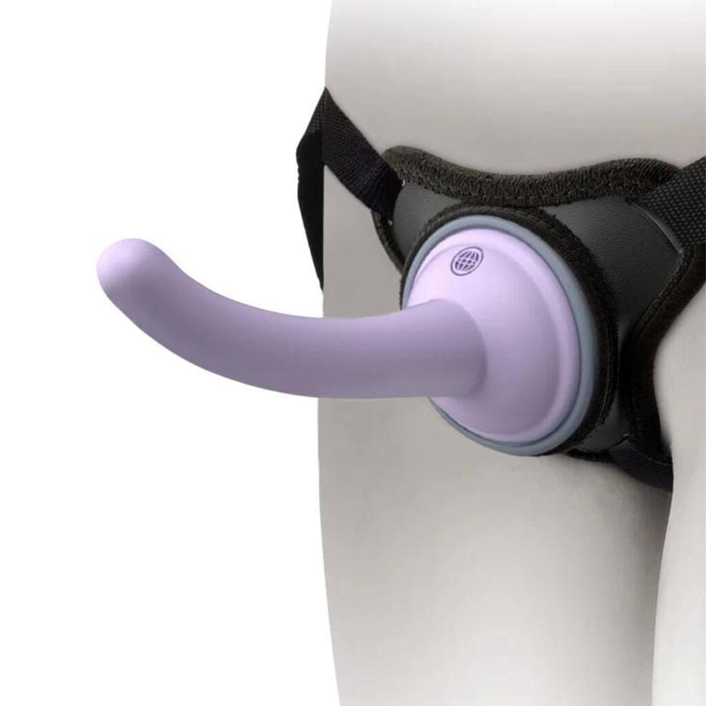 Body Dock SE Strap-On Kit with 5" Platinum Silicone Dildo