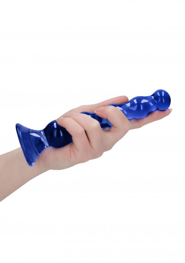 Stretch Glass Anal Beads by Chrystalino