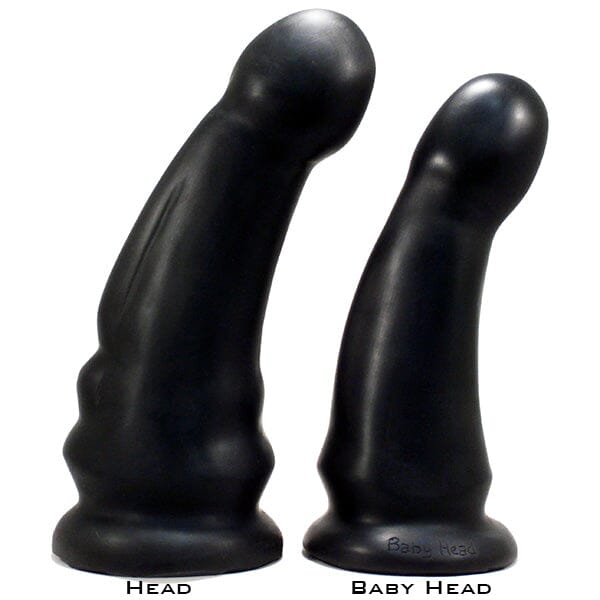 SquarePegToys® Baby Head Harness SuperSoft Dildo