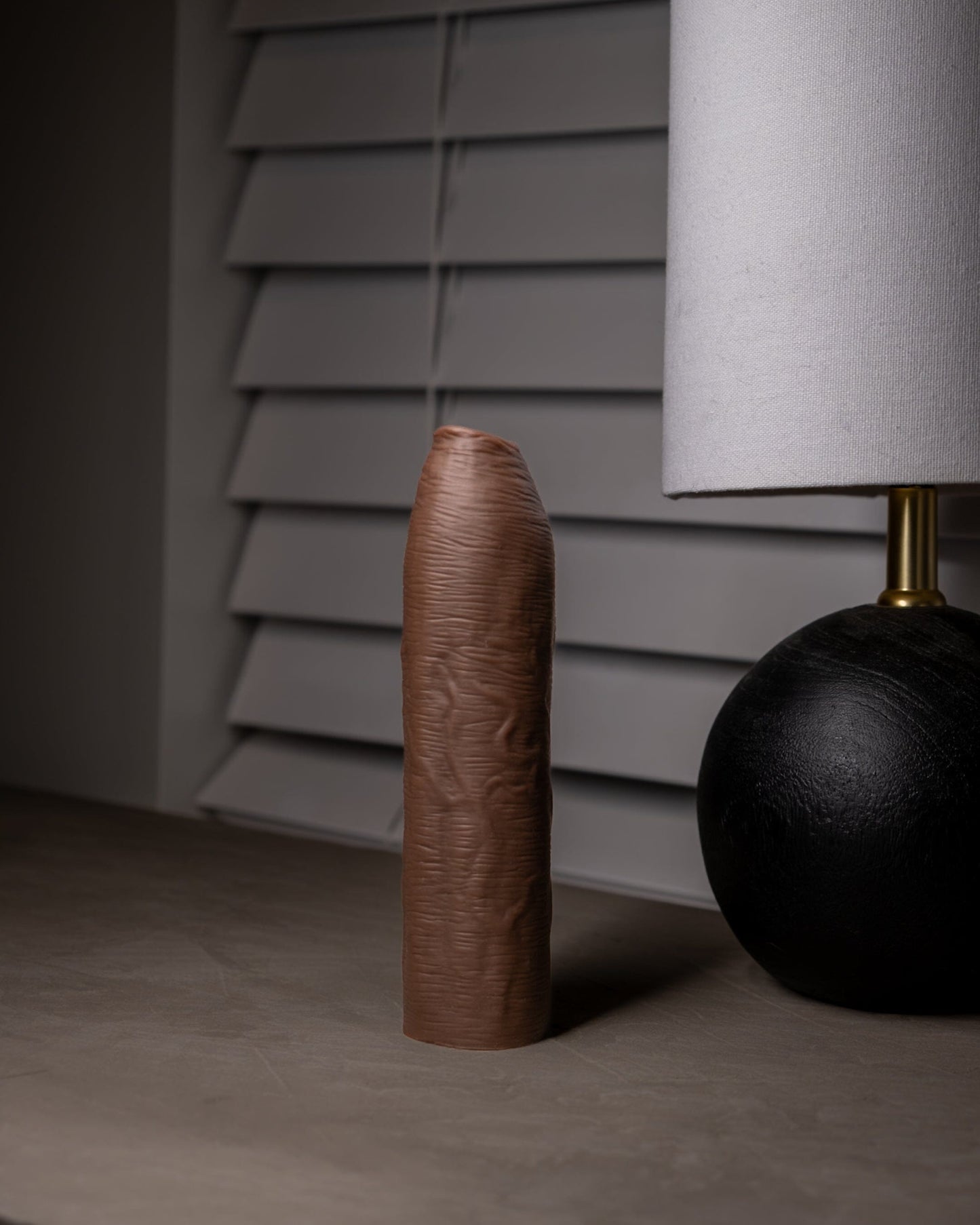 Uncut Silicone Penis Enhancer, 7-Inches, Hood-Up Foreskin