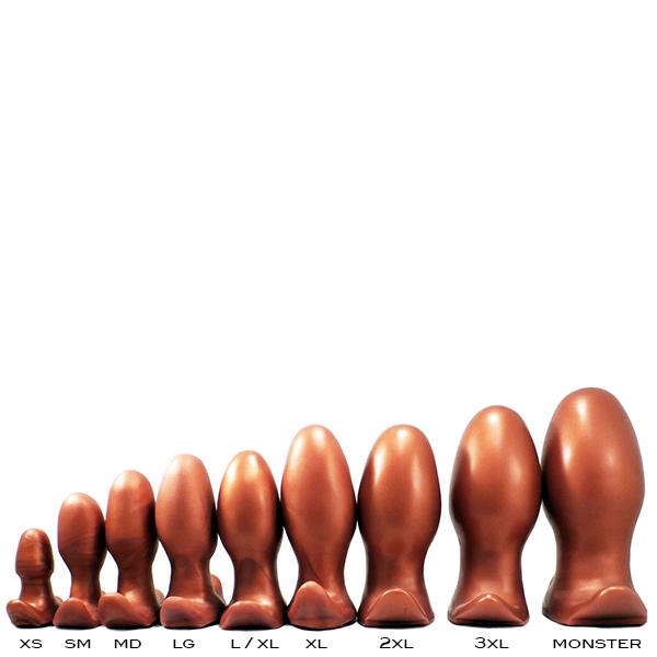 SquarePegToys® Egg Plugs SuperSoft Silicone Butt Plug