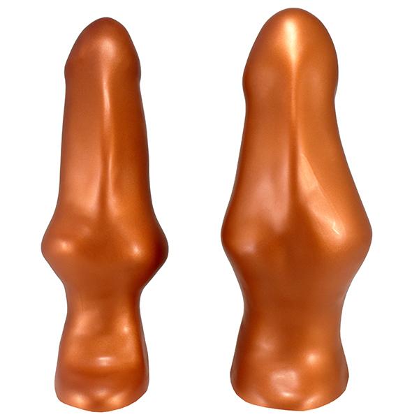 SquarePegToys® Happy Hour Plug SuperSoft Bronze Silicone