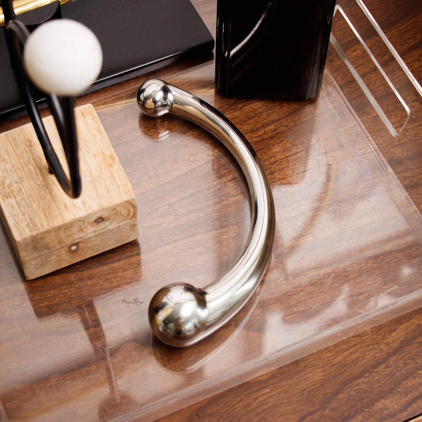 Njoy Pure Wand Double Ended Steel Dildo