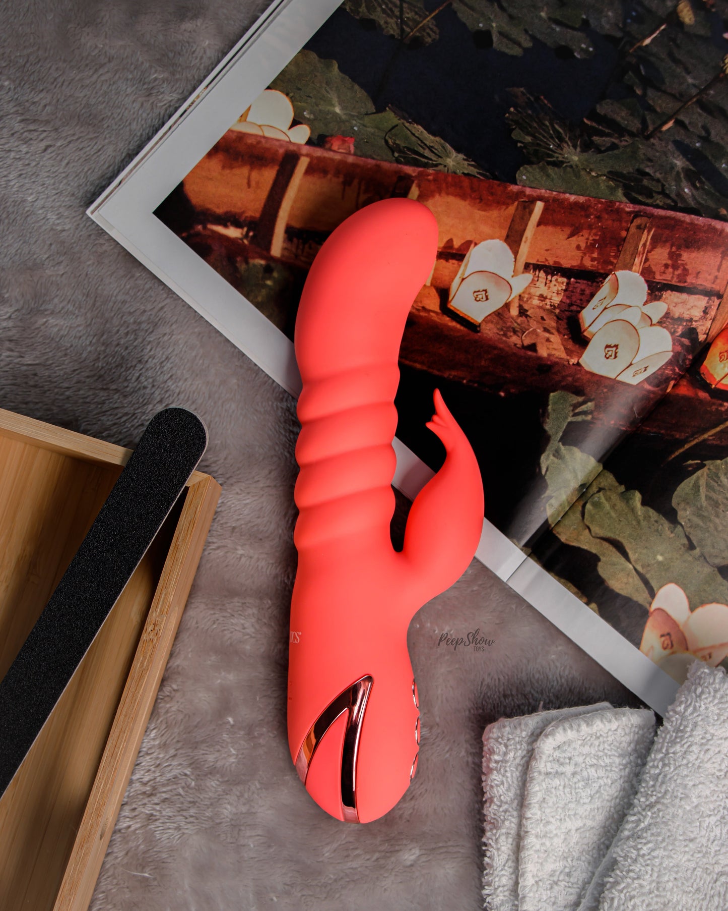 Orange County Cutie Thrusting Rabbit Vibrator