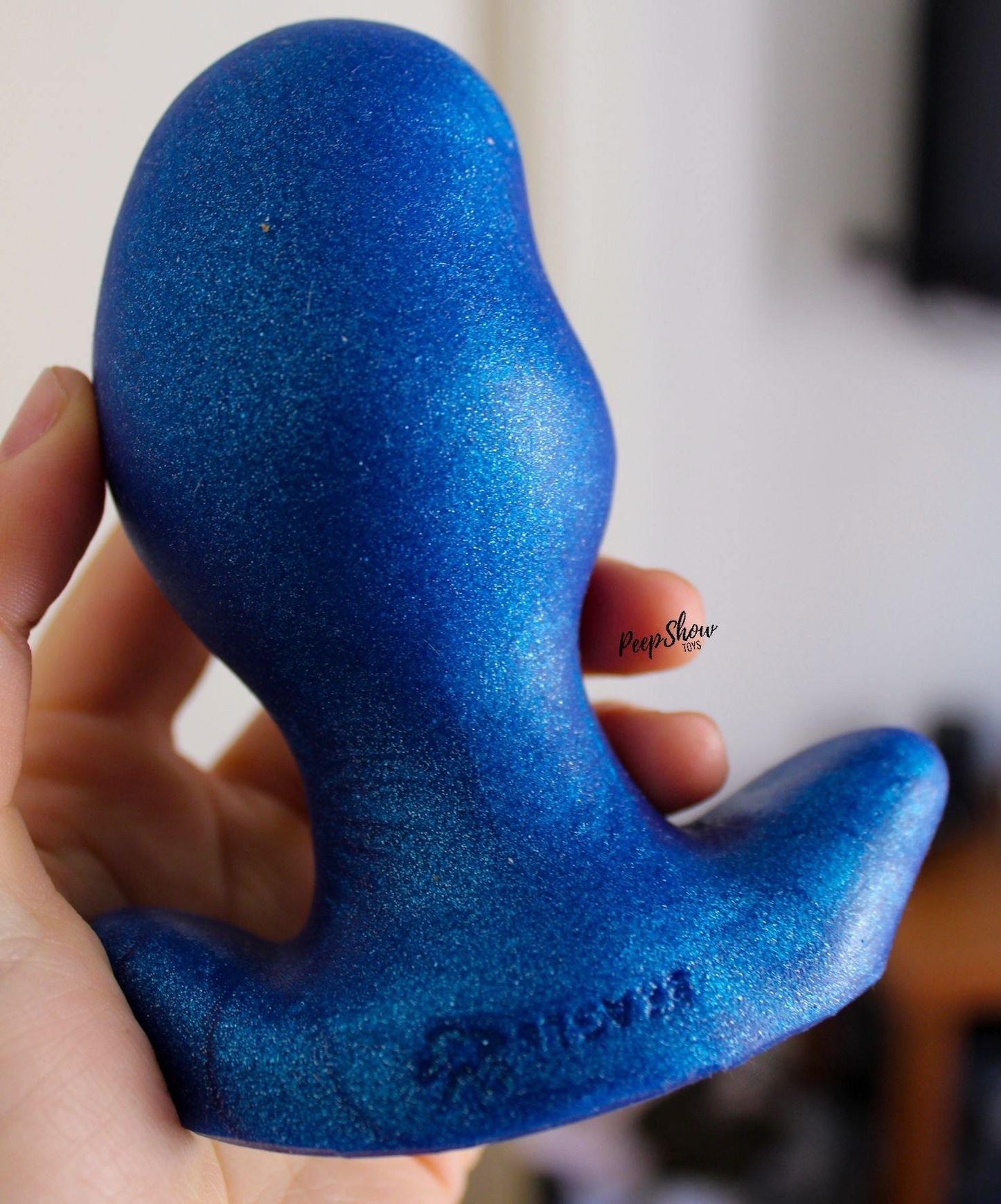 Oxballs Ergo Soft Blueballs Silicone Butt Plug, 5 Sizes