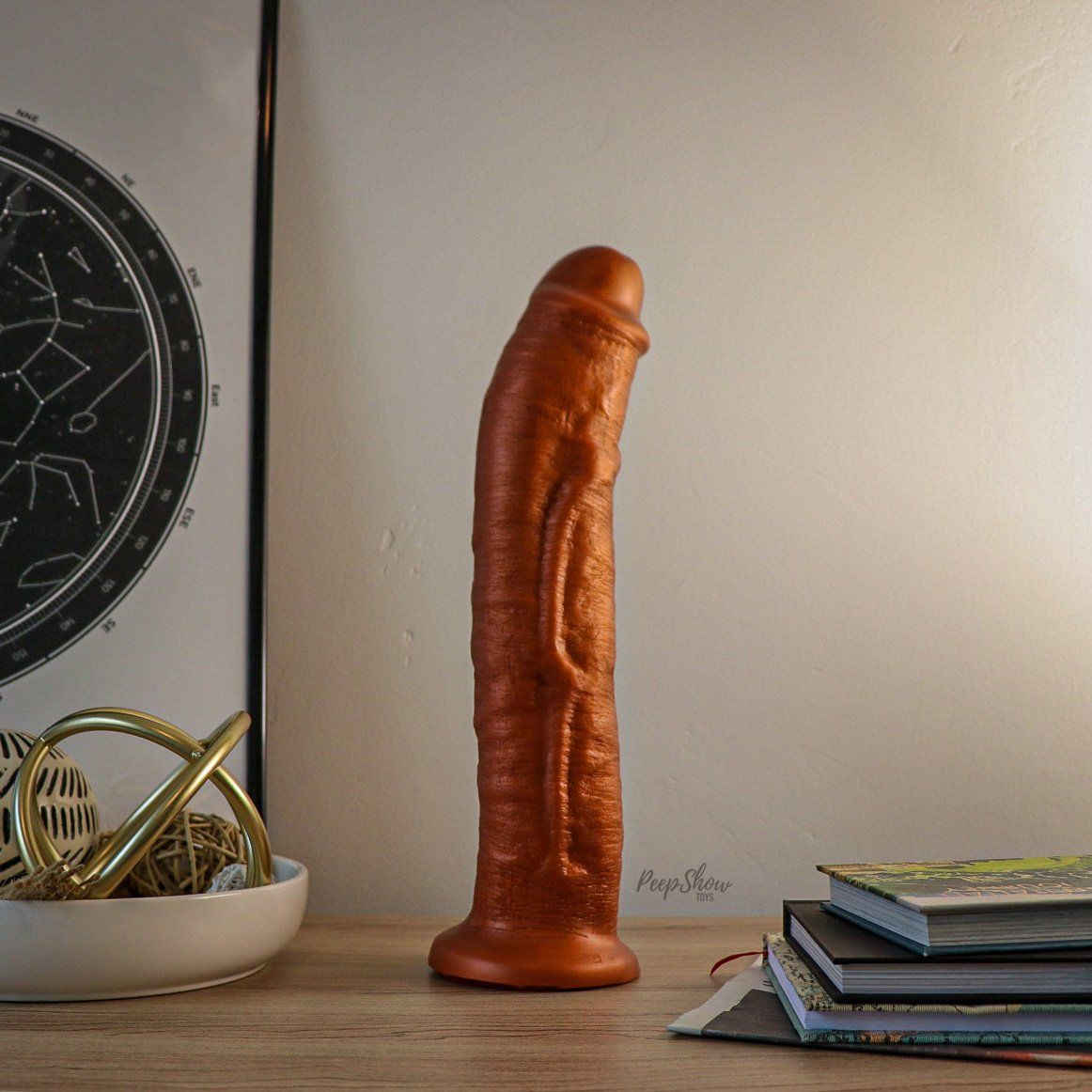 SquarePegToys® Leo Harness SuperSoft Silicone Dildo