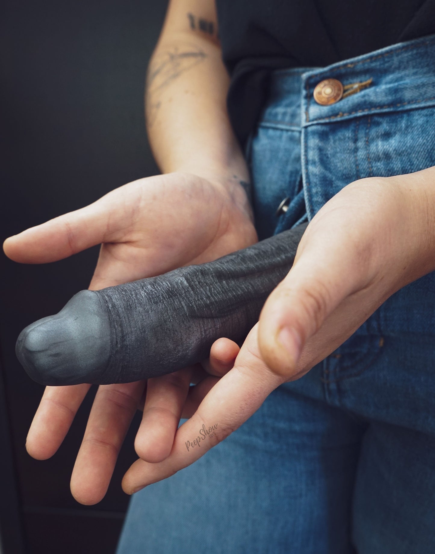 SquarePegToys® Leo Harness SuperSoft Silicone Dildo