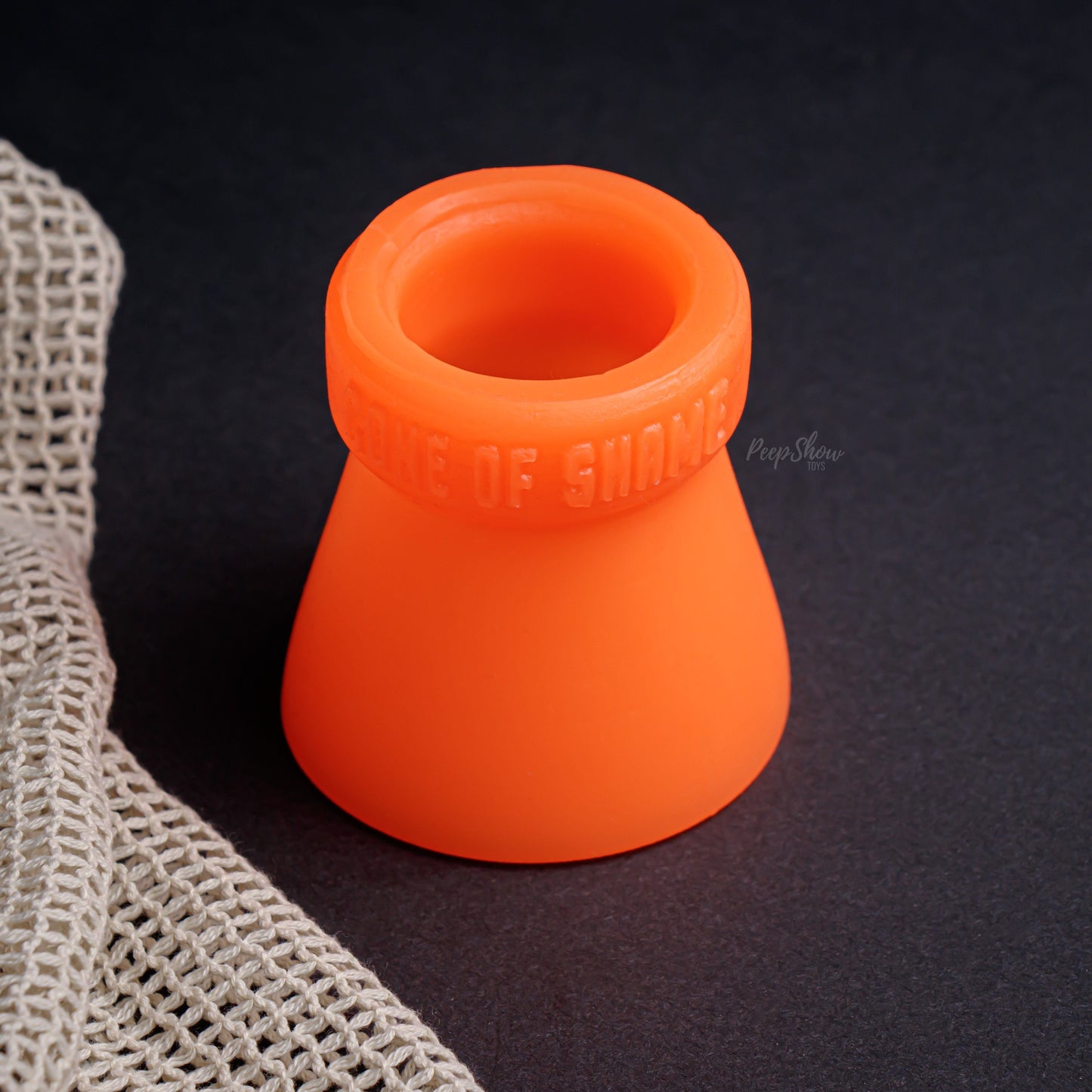 Oxballs Cone of Shame Silicone Chastity Device