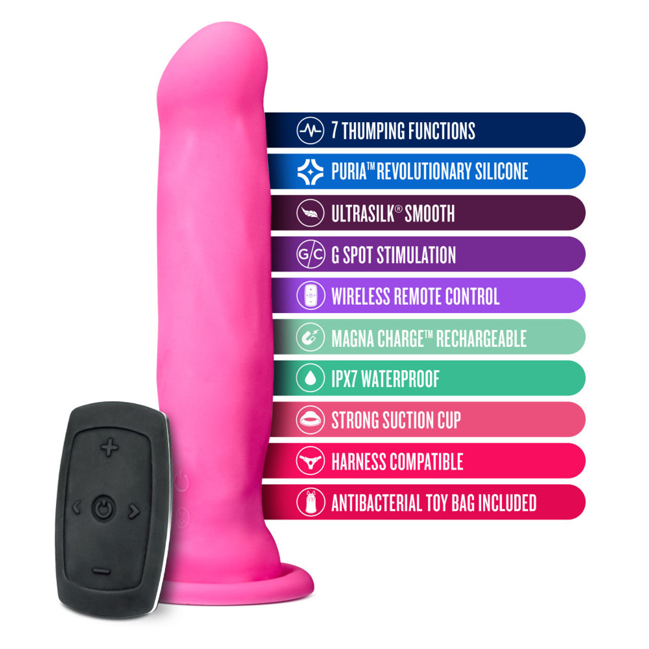 Impressions Havana - Thumping Dildo with Suction Cup