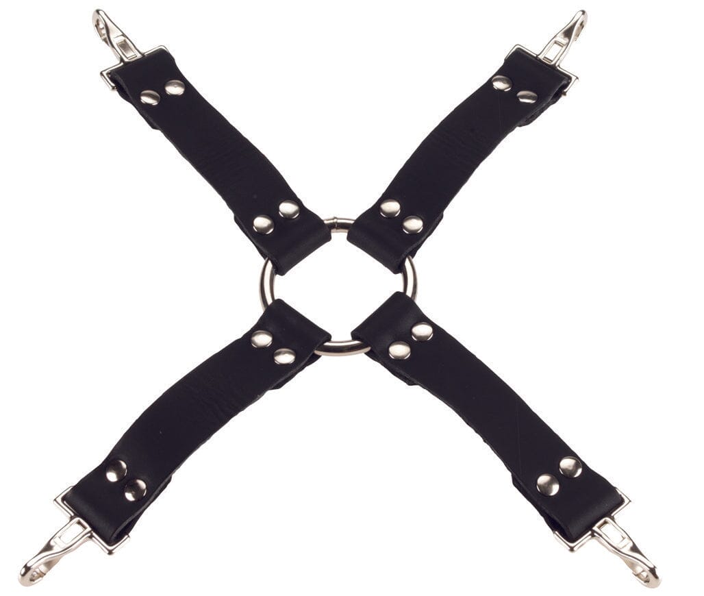 Leather Hogtie with Snap Clips