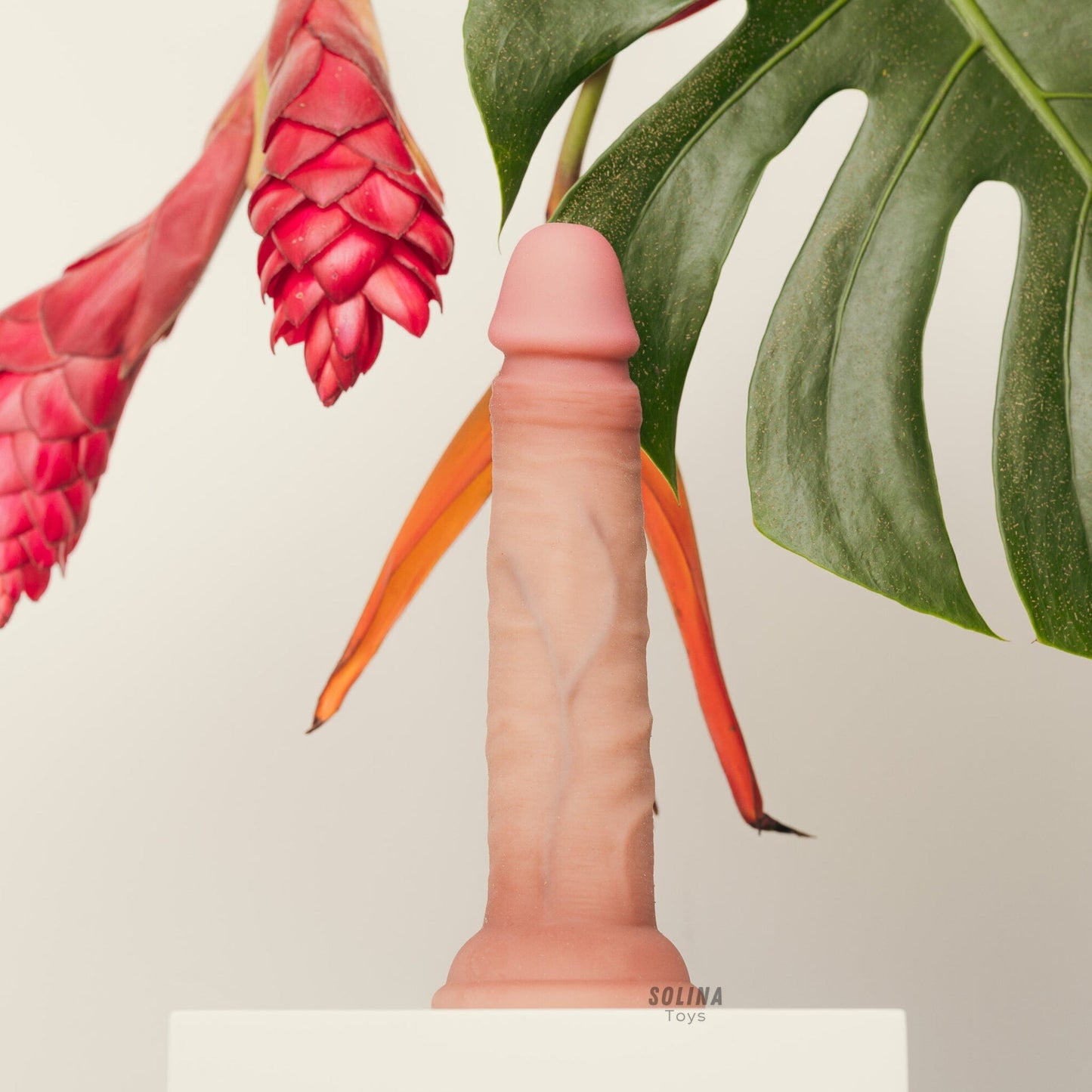 Solina Mega L - Ultra-Realistic Dual-Density Silicone Dildo