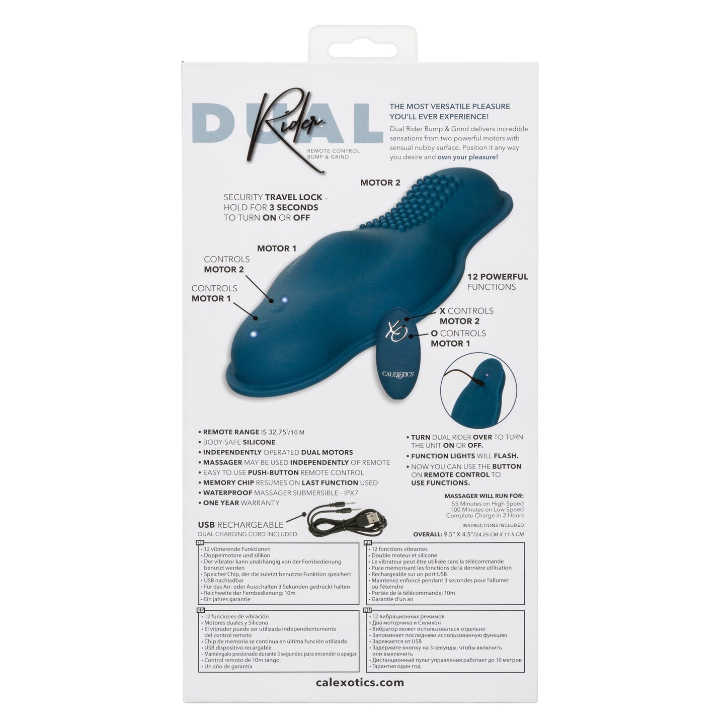 Lust Dual Rider Bump & Grind - Vibrator Pad