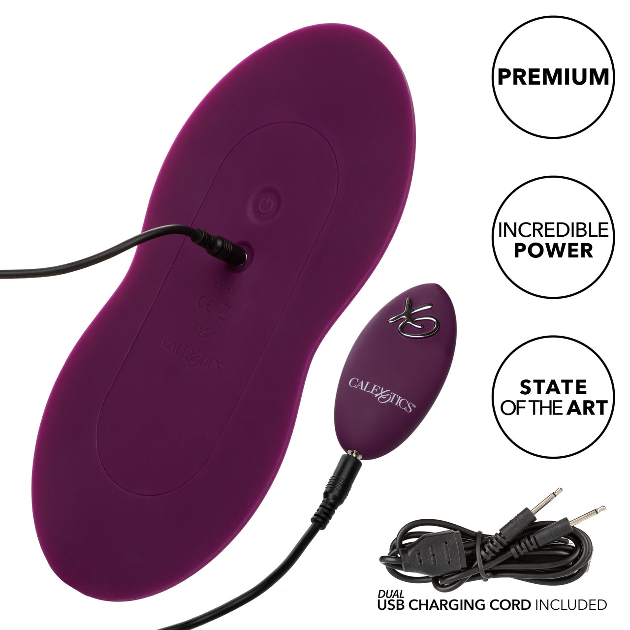 Lust Remote Control Dual Rider - Grind Pad Vibrator