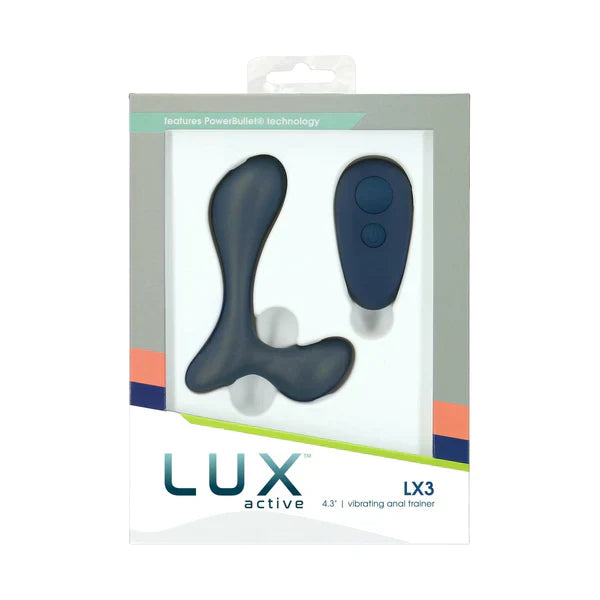 Lux Active LX3 Vibrating Anal Trainer with Remote