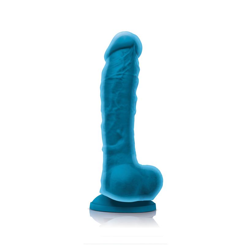 NS Novelties Colours Dual Density 8 Inch Silicone Realistic Suction Cup Dildo